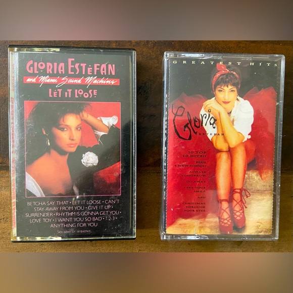 Epic Media 2 Cassette Types Gloria Estefan Let It Loose Gloria
